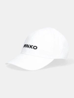 Pinko czapka z daszkiem bawełniana