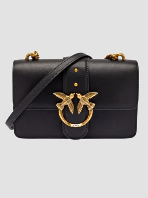 PINKO Czarna torebka Love One Mini CL AW25