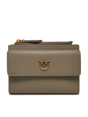 Pinko Duży Portfel Damski Compact Wallet . 103612 A0F1 Szary