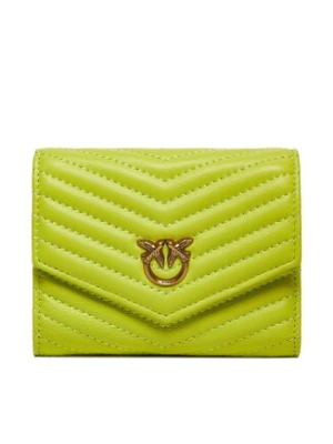 Pinko Duży Portfel Damski Compact Wallet M AI 23-24 PCPL 100881 A0GK Zielony