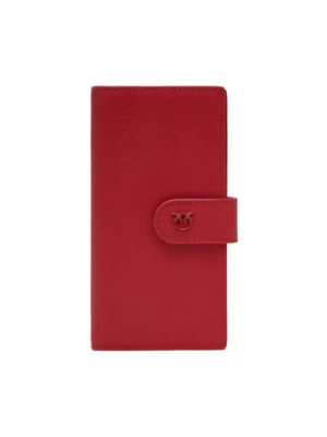 PINKO Duży Portfel Damski Continental Wallet PE 25 PCPL 104354 A29P Czerwony