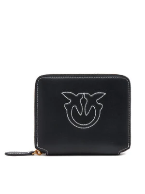 PINKO Duży Portfel Damski Taylor Zip Around PE 25 PCPL 100249 A2AN Czarny