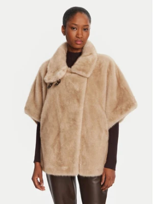 PINKO Futro Comodino 103837 A2PI Beżowy Regular Fit