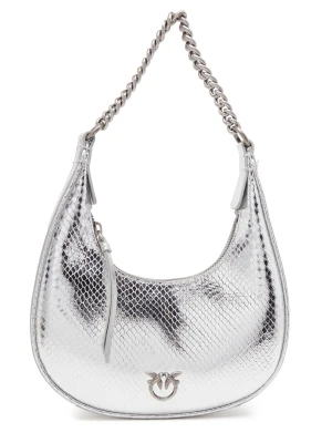Pinko Hobo BRIOCHE HOBO MINI PELLE LAMINA