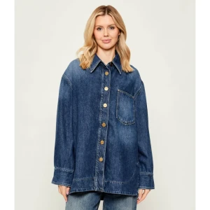 Pinko Jeansowa koszula OLIVASTRO | Oversize fit