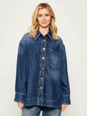 Pinko Jeansowa koszula OLIVASTRO | Oversize fit