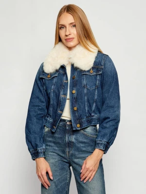 Pinko Jeansowa kurtka BEATO | Cropped Fit