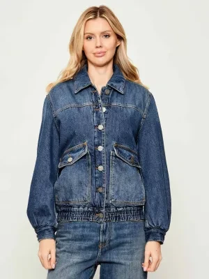 Pinko Jeansowa kurtka bomber BALDO | Relaxed fit