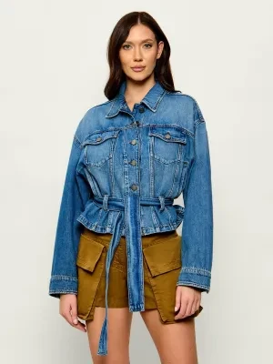 Pinko Jeansowa kurtka GIUNGLA | Regular Fit