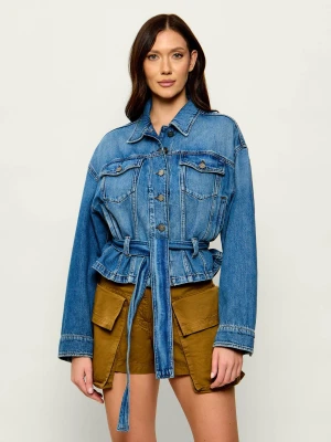 Pinko Jeansowa kurtka Giungla | Regular Fit niebieski