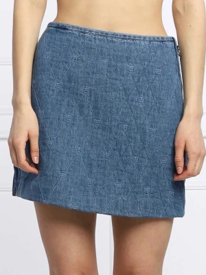 Pinko Jeansowa Spódnica Cinica | Regular Fit niebieski
