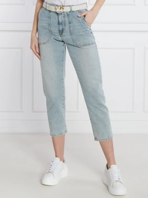 Pinko Jeansy CLOE | Boyfriend fit błękitny