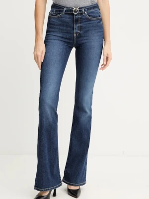 Pinko jeansy damskie high waist 100166 A2RX