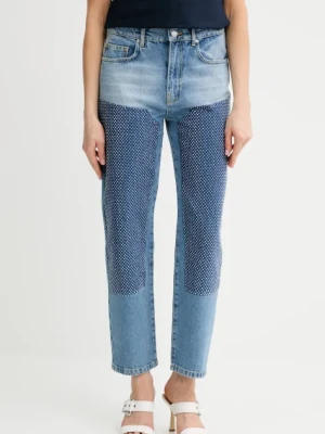 Pinko jeansy damskie high waist 104635 A2F7