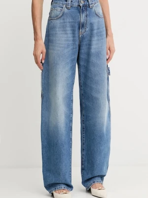 Pinko jeansy damskie high waist 105542 A2RP