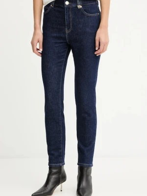 Pinko jeansy damskie kolor granatowy 105718 A2UP