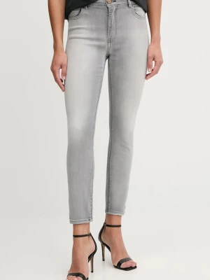 Pinko jeansy damskie kolor szary 100169 A2QR