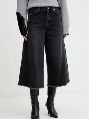 Pinko jeansy damskie kolor szary 104646 A2SA