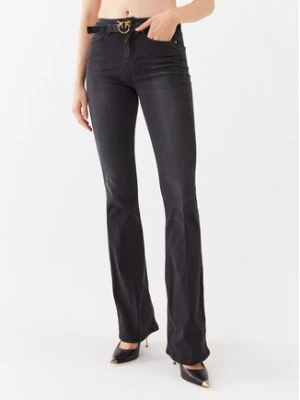 Pinko Jeansy Flora 100166 A0G8 Czarny Regular Fit