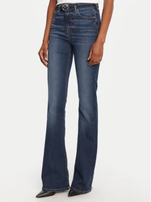 PINKO Jeansy Flora Flare 100166 A2RX Granatowy Regular Fit