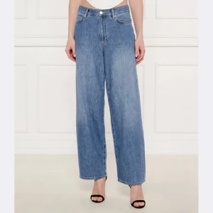 Pinko Jeansy LAURYN | Loose fit | z dodatkiem lnu
