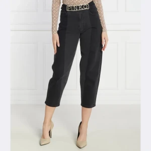 Pinko Jeansy MADDIE BELT MOM FIT DENIM BLA | Regular Fit
