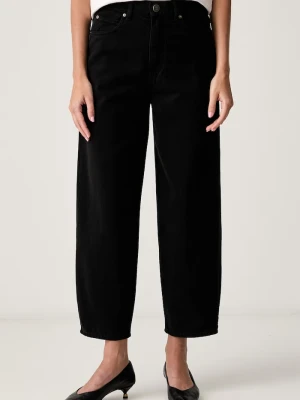Pinko jeansy relaxed fit damskie czarny