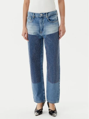 PINKO Jeansy Rose Staright 104635 A2F7 Niebieski Straight Fit