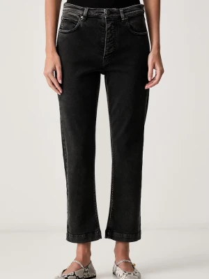 Pinko jeansy slim fit damskie czarny