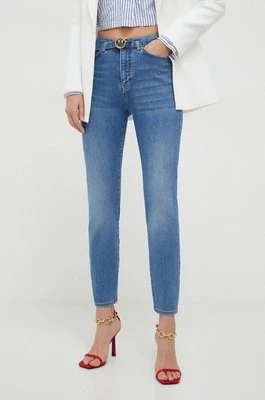 Pinko jeansy damskie kolor niebieski 100161.A1MP