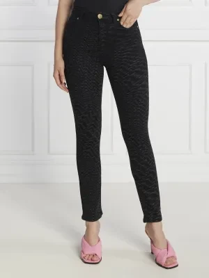Pinko Jeansy SUSAN NO BELT SKINNY DENIM BLK | Skinny fit