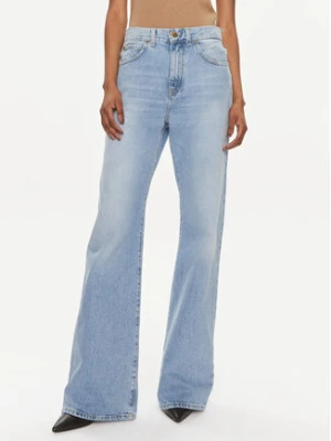 Pinko Jeansy Wanda 101733 A140 Niebieski Wide Leg