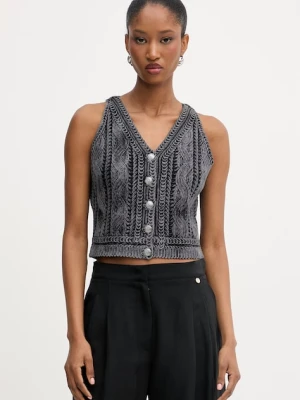 Pinko kamizelka damska bawełniana