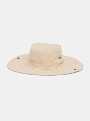 Pinko kapelusz z szerokim rondem damski bawełniany