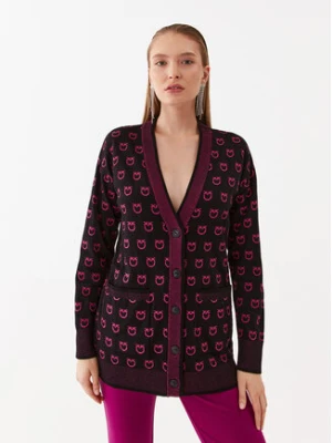 Pinko Kardigan 101562 A112 Czarny Regular Fit