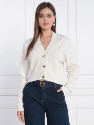 Pinko Kardigan | Cropped Fit | z dodatkiem wełny