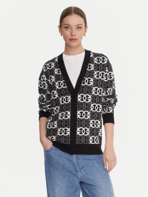 PINKO Kardigan Half Breed 106042 A2YD Czarny Regular Fit