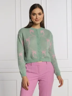 Pinko Kardigan LAVANT 2 | Cropped Fit | z dodatkiem wełny