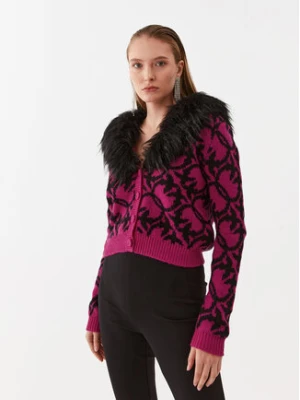 Pinko Kardigan Pony 101576 A11F Kolorowy Relaxed Fit