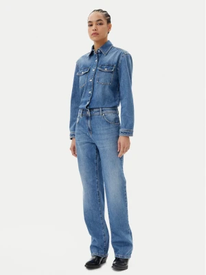 PINKO Kombinezon Tsavo Tuta 104897 Niebieski Regular Fit