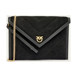 Pinko Kopertówka Love Birds | zamsz