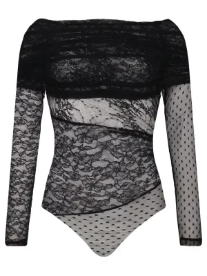 Pinko Koronkowe body | Slim Fit