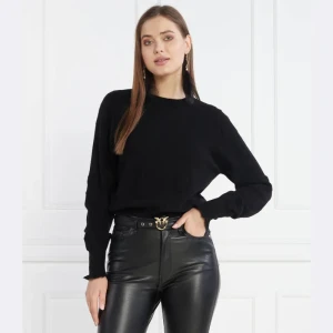 Pinko Koronkowy sweter | Regular Fit