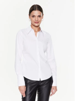 Pinko Koszula 100696 A0ON Biały Slim Fit