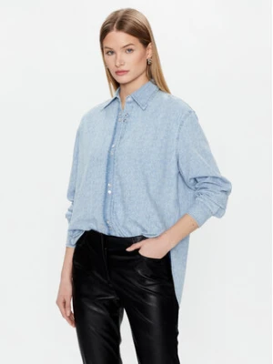 Pinko Koszula jeansowa 100816 A0FO Niebieski Regular Fit
