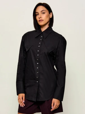 Pinko Koszula Maggiolino | Relaxed fit czarny