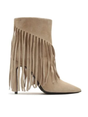 PINKO Kowbojki Olympe Tronchetto PE 23 BLKS1 100573 A0N8 Beżowy