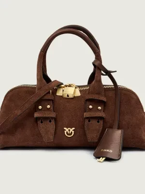 Pinko Kuferek BAGUETTE | zamsz