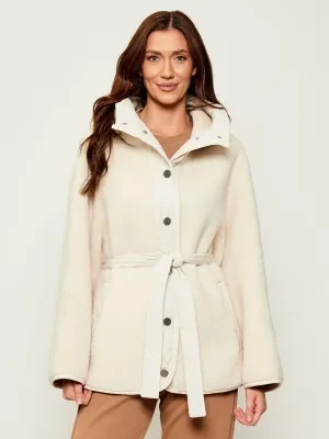 Pinko Kurtka CAPPERI CABAN | Regular Fit | shearling
