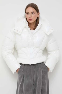 Pinko kurtka damska kolor biały zimowa 101596.A00N